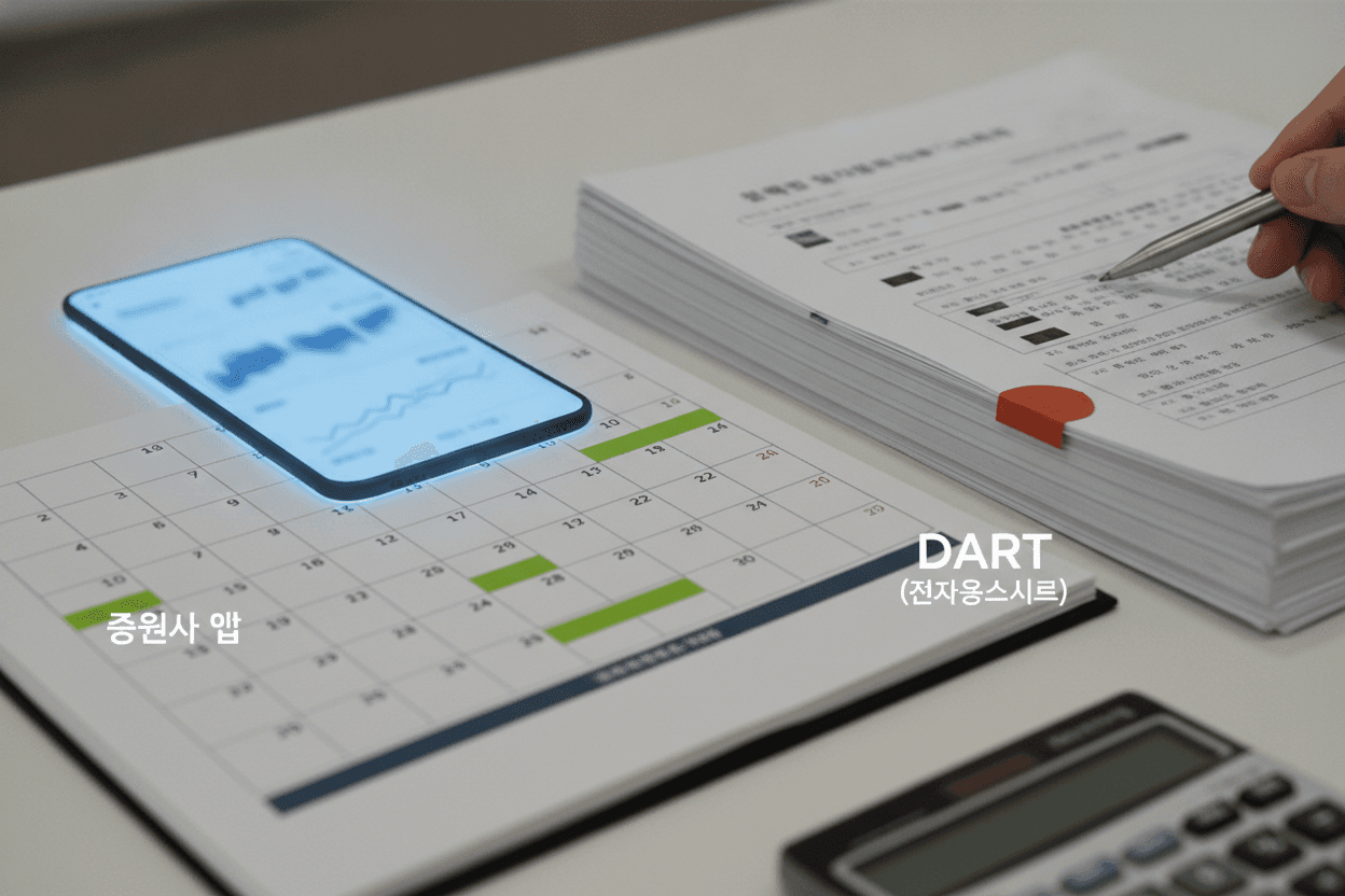 공모주 일정 확인 시 증권사 앱 vs DART, 어떤 게 더 정확할까